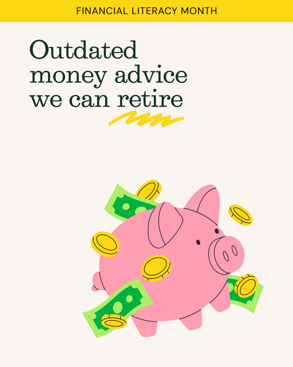 getesusu's tweet photo. You’ve changed. The economy’s changed. Your money advice should, too. What's another money "rule" that you've proved wrong?

#finance #advice #financialliteracymonth https://t.co/ycpwEQIqSg
