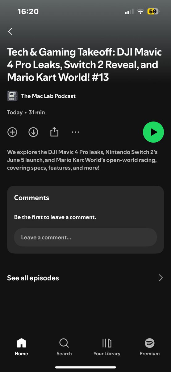 MacLabPodcast's tweet image. NEW EPISODE OUT ON SPOTIFY!
#podcastandchill #podcasting #podcasts #podcast #Podcasts #Spotify
open.spotify.com/episode/4KkHaU…