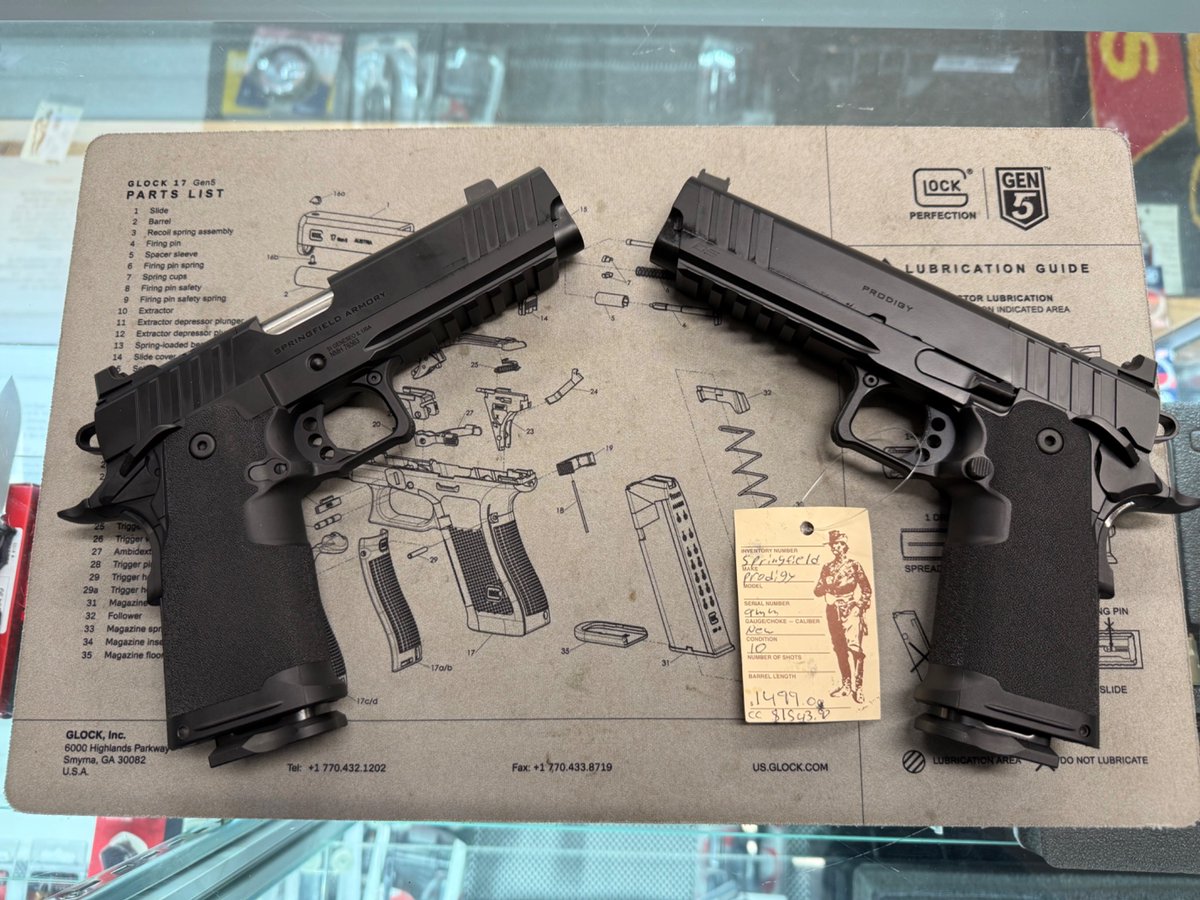 We’ve got two Springfield Prodigy’s in stock and ready to be your new range gun.