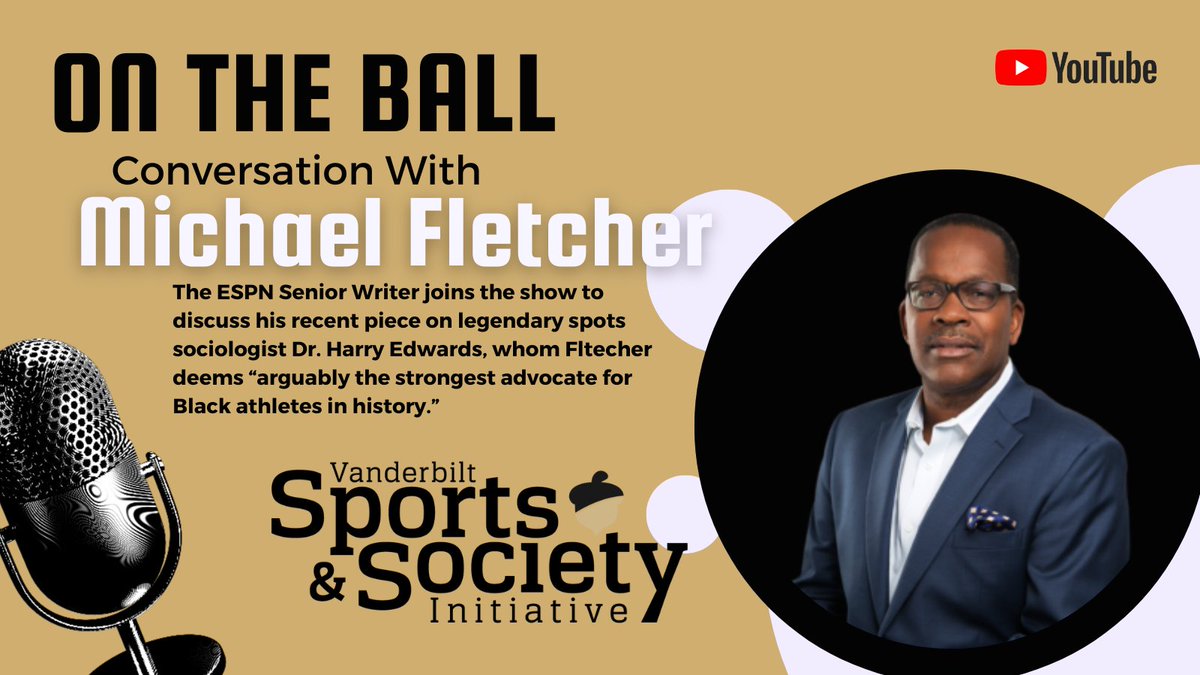Vanderbilt Sports & Society: @sportssocietyvu.bsky (@sportssocietyvu) on Twitter photo ESPN Senior Writer <a href="/Fletchpost/">Michael Fletcher</a> on sports sociologist Dr. Harry Edwards, who at 82 is battling cancer. "There are no final victories," Edwards says. "There's just struggle. The only 2 things that survive are the struggle & the people & they are perpetual."
youtu.be/eP33wtLrV7I?si… ESPN Senior Writer <a href="/Fletchpost/">Michael Fletcher</a> on sports sociologist Dr. Harry Edwards, who at 82 is battling cancer. "There are no final victories," Edwards says. "There's just struggle. The only 2 things that survive are the struggle & the people & they are perpetual."
youtu.be/eP33wtLrV7I?si…