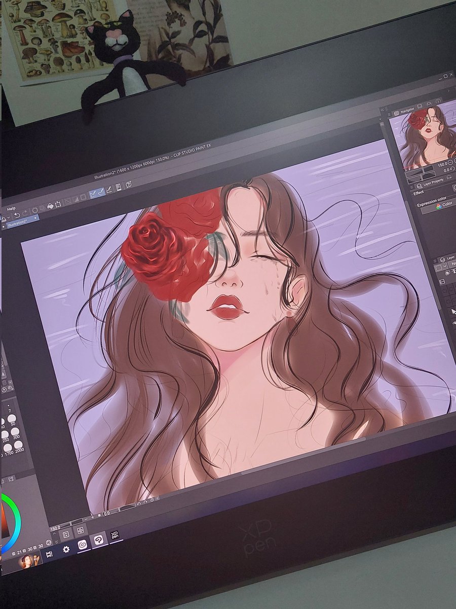 devilllain's tweet image. Hi friends!
I know I've been super inactive but I'm making a come back!
I got a new drawing device and I'm trying to adjust to it. I can't wait to share my new art with you all🥺💕💜 

Also thank you for being patient with cõmms, I'm doing my best to deliver asap.