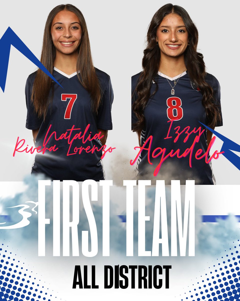 So proud of these two ladies being named to the first team in incredibly tough district!