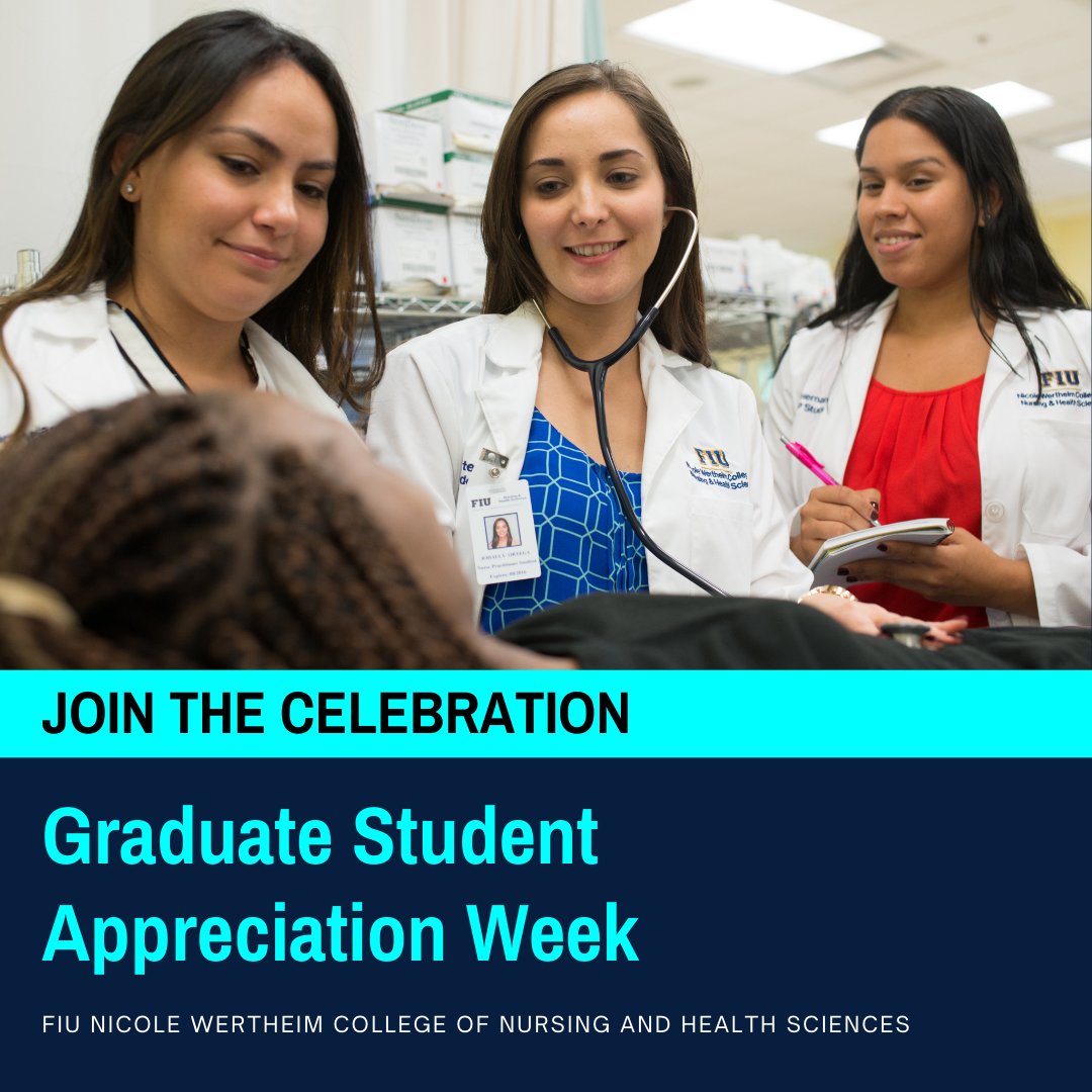 It's Graduate Student Appreciation Week!

From April 7–12, we’re celebrating the hard work, dedication, and brilliance of our graduate students. Thank you for your passion, perseverance, and contributions to research, teaching, and the campus community.

#GSAW2025 #FIU #PawsUp