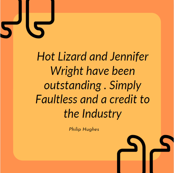 HotLizard_News's tweet photo. Always brilliant to have such positive feedback about the team 😎 https://t.co/ECnY2HtpIB