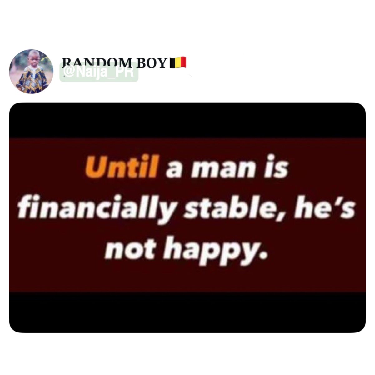 Naija tweet media