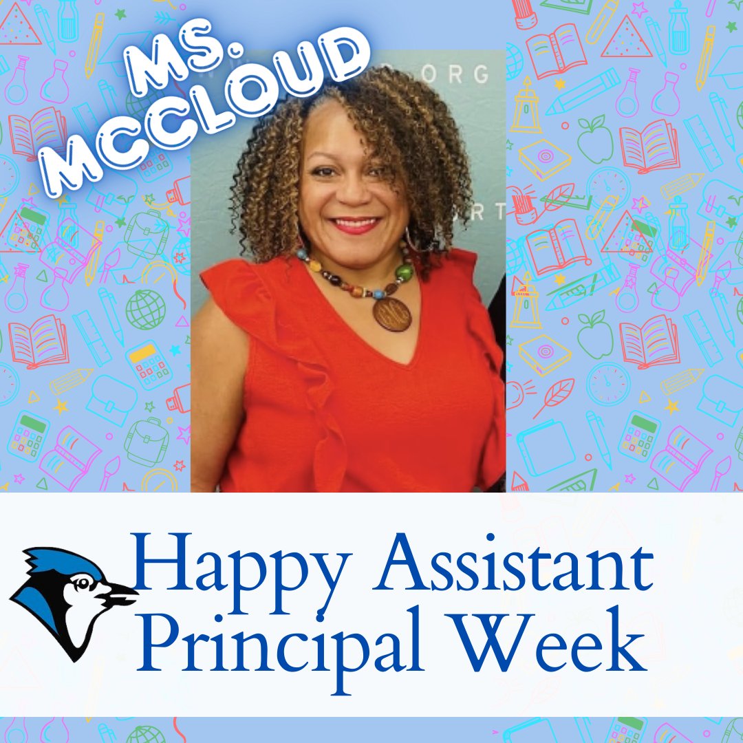 McLean 6th Grade Center (@mclean6fwisd) on Twitter photo Let's🥳 Celebrate Our Amazing Blue Jay Assistant Principal 🤩 Thank you for being a steady anchor, a collaborative teammate, and a powerful advocate for student success. We are beyond lucky to have you as our Assistant Principal. #MsMcCloud #APWEEK <a href="/KarilyCruz/">Karily Dean Cruz, M.A</a> Let's🥳 Celebrate Our Amazing Blue Jay Assistant Principal 🤩 Thank you for being a steady anchor, a collaborative teammate, and a powerful advocate for student success. We are beyond lucky to have you as our Assistant Principal. #MsMcCloud #APWEEK <a href="/KarilyCruz/">Karily Dean Cruz, M.A</a>