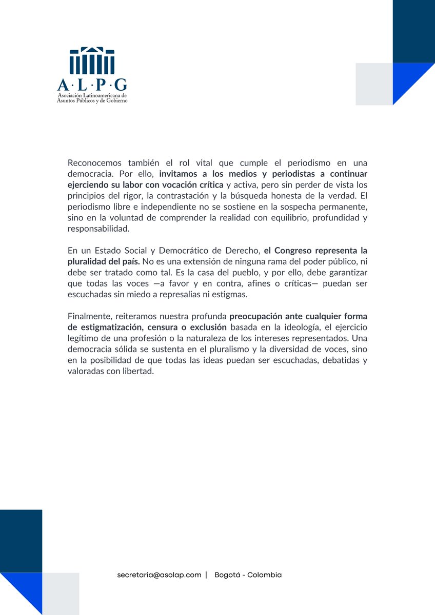 Asociación Latinoamericana de Asuntos Públicos tweet media