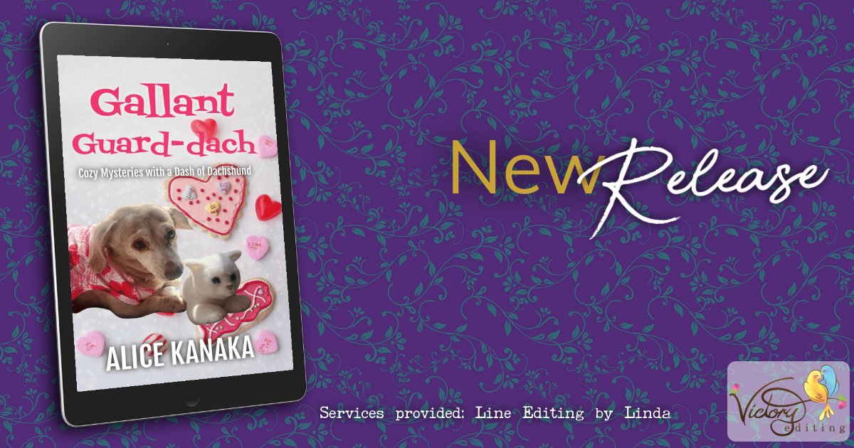 Anne Victory (@victoryediting) on Twitter photo Congratulations to Alice Kanaka on her latest release, a cozy dachshund mystery.
| amzn.to/4j7hRRO Congratulations to Alice Kanaka on her latest release, a cozy dachshund mystery.
| amzn.to/4j7hRRO