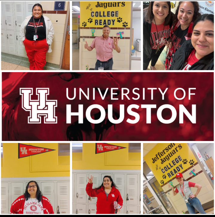 Jefferson Elementary (@jeffersones2) on Twitter photo Our Jaguars are keeping the <a href="/UHouston/">University of Houston</a> spirit alive! WHOSE HOUSE?! #ForTheCity <a href="/latoya_miley/">LaToya Miley</a> <a href="/Dr_JDavila/">Dr. Josefa Dávila</a> <a href="/DanielSolizj/">Daniel Soliz, Ed.D.</a> <a href="/HoustonISD/">Houston ISD</a> Our Jaguars are keeping the <a href="/UHouston/">University of Houston</a> spirit alive! WHOSE HOUSE?! #ForTheCity <a href="/latoya_miley/">LaToya Miley</a> <a href="/Dr_JDavila/">Dr. Josefa Dávila</a> <a href="/DanielSolizj/">Daniel Soliz, Ed.D.</a> <a href="/HoustonISD/">Houston ISD</a>