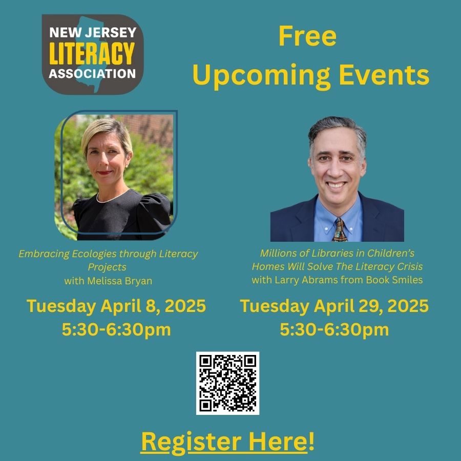 Dr. Rachel Lella (@rlellaedd) on Twitter photo The New Jersey Literacy Association has two great (FREE) webinars scheduled for April - Check it out and join us for some free PD! <a href="/NJLiteracy/">New Jersey Literacy Association</a>
njliteracy.org/eventregistrat… The New Jersey Literacy Association has two great (FREE) webinars scheduled for April - Check it out and join us for some free PD! <a href="/NJLiteracy/">New Jersey Literacy Association</a>
njliteracy.org/eventregistrat…