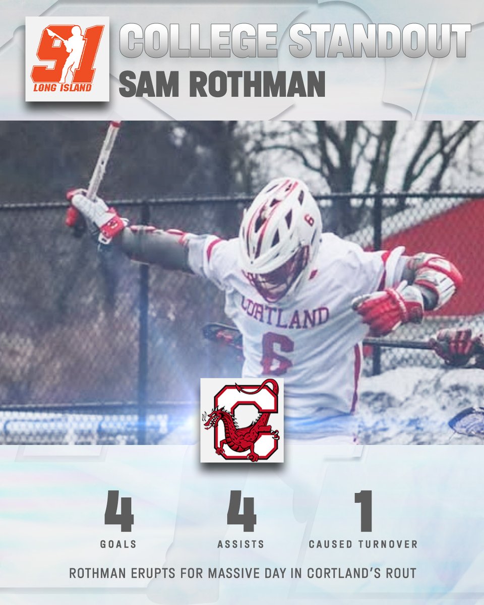 ICYMI, we've got updates from more than 50 Team 91 alums in college last week! Our guys keep producing at an elite level in college and we couldn't be more proud of them. ACC, Ivy, Big Ten, Patriot, MAAC, America East, CAA, Big East, etc. 

boys.team91lacrosse.com/2025-team-91-i…
