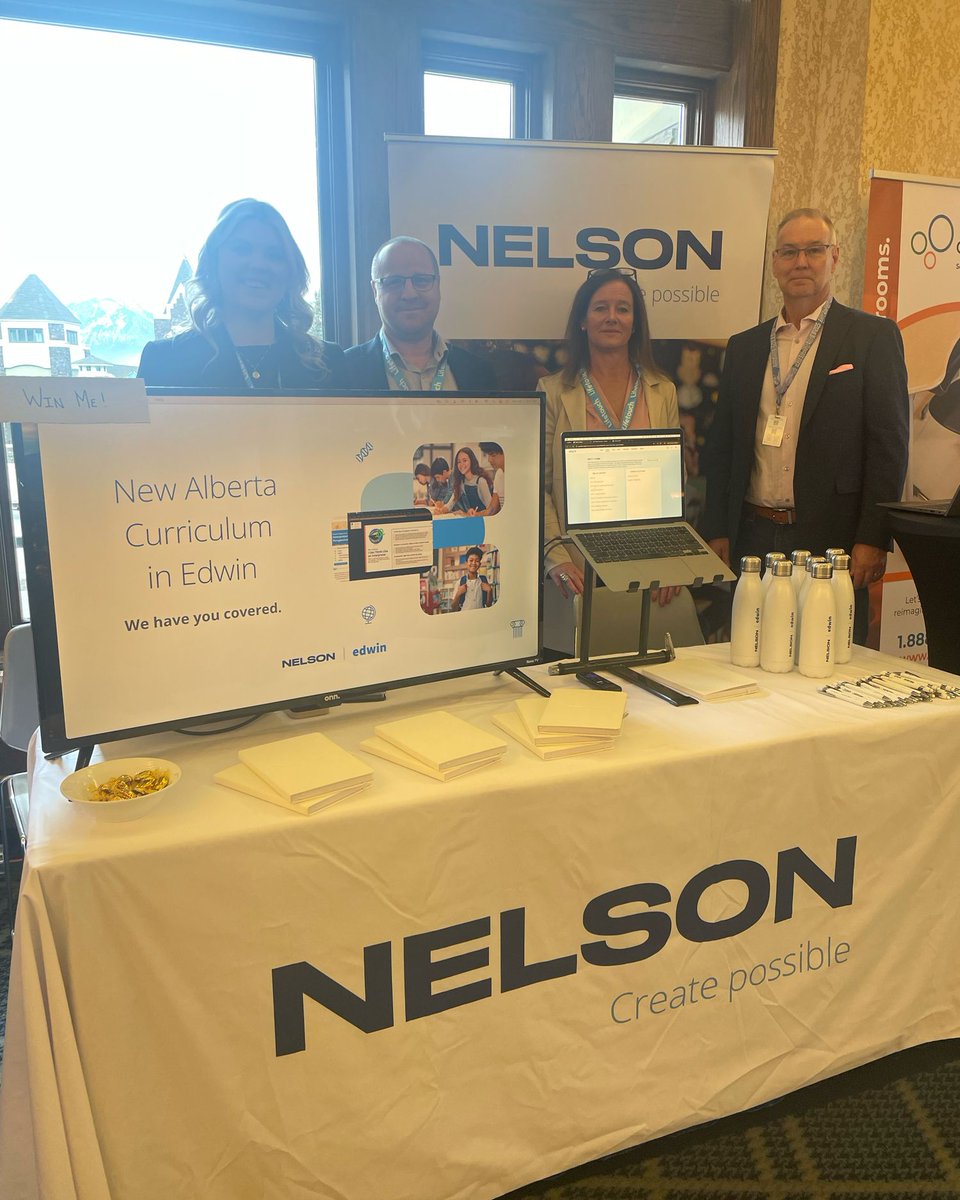 Stop by the <a href="/Nelsonclassroom/">Nelson</a> table! We have you covered for new curriculum and intervention resources. And we are nice!