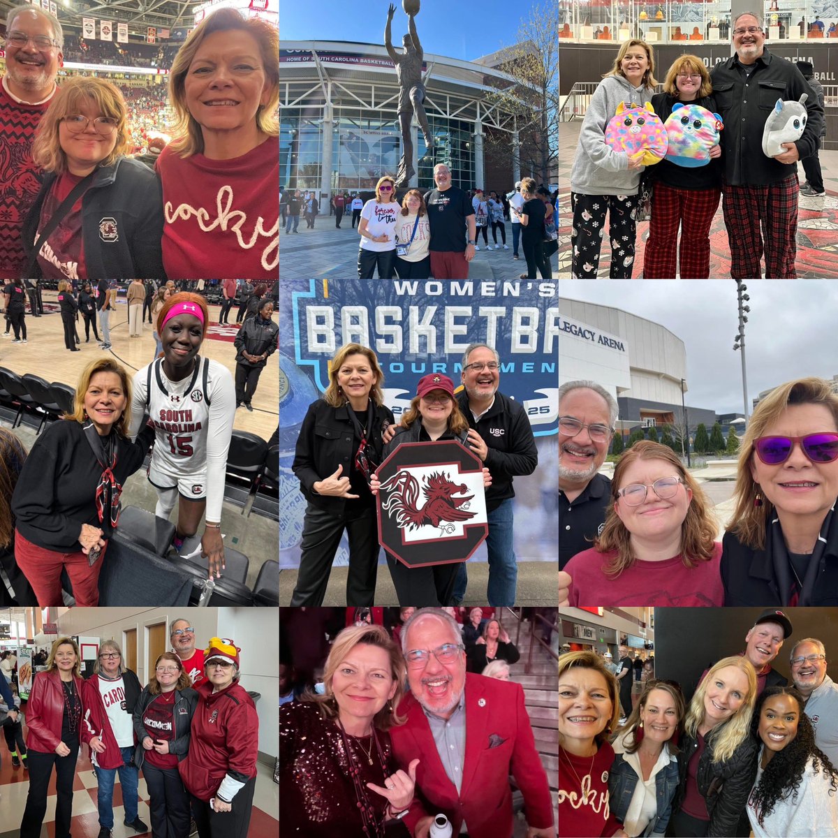 Andy Shain (@andyshain) on Twitter photo What a great season for our family & friends to watch <a href="/GamecockWBB/">South Carolina Women's Basketball</a> (while sometimes coaching from the cheap seats). We enjoyed heading to <a href="/CLAmktg/">Colonial Life Arena</a>, traveling to Greenville & Birmingham, and wearing PJs, tacky sweaters and loud jackets and tops to games. What a great season for our family & friends to watch <a href="/GamecockWBB/">South Carolina Women's Basketball</a> (while sometimes coaching from the cheap seats). We enjoyed heading to <a href="/CLAmktg/">Colonial Life Arena</a>, traveling to Greenville & Birmingham, and wearing PJs, tacky sweaters and loud jackets and tops to games.