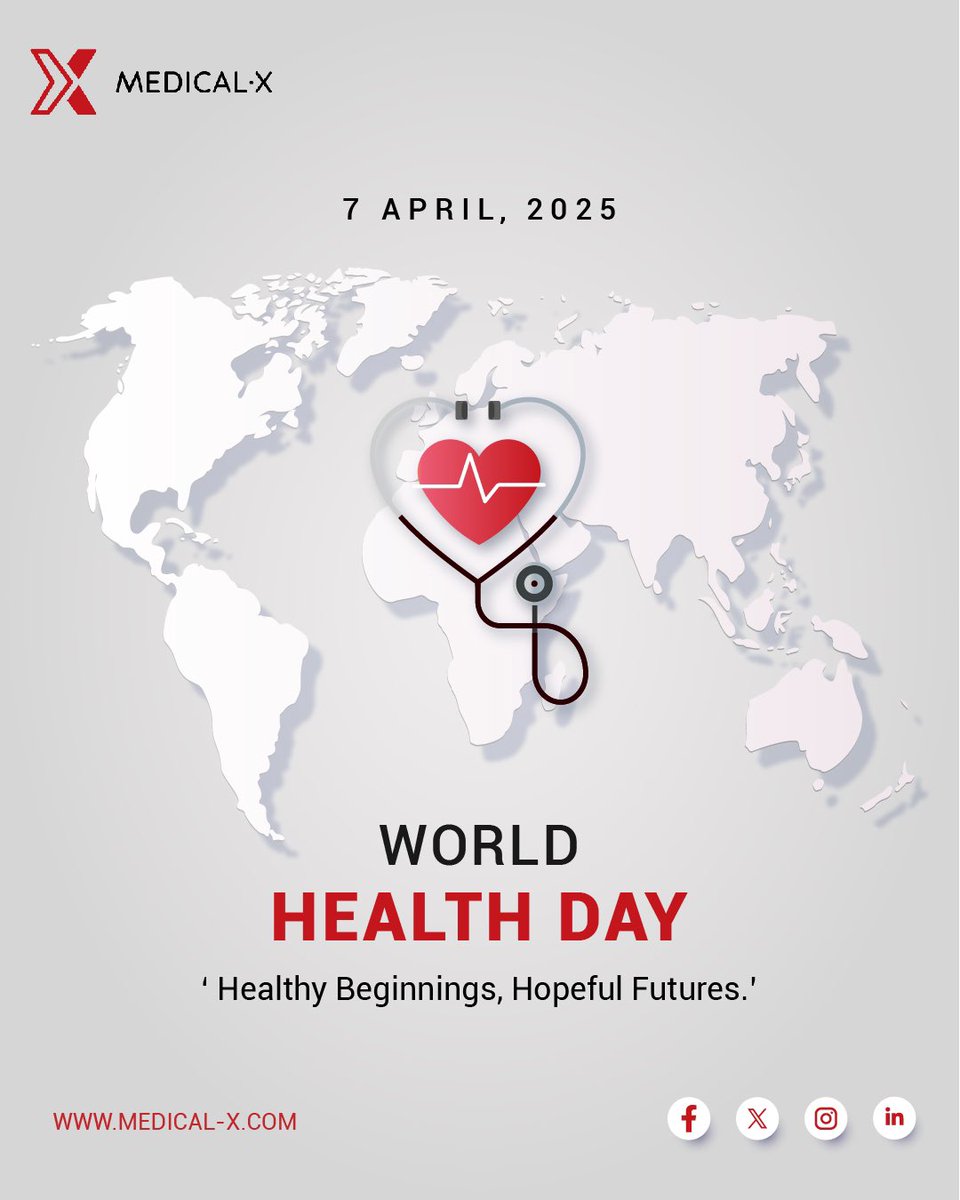 Today is #WorldHealthDay
This year’s focus: maternal &amp; newborn health.
At MEDICAL-X, we support better training with simulators like NENASim, designed for realistic pediatric care.
Discover more: medical-x.com/product-catego…
#NENASim #MedicalSimulation #MaternalHealth