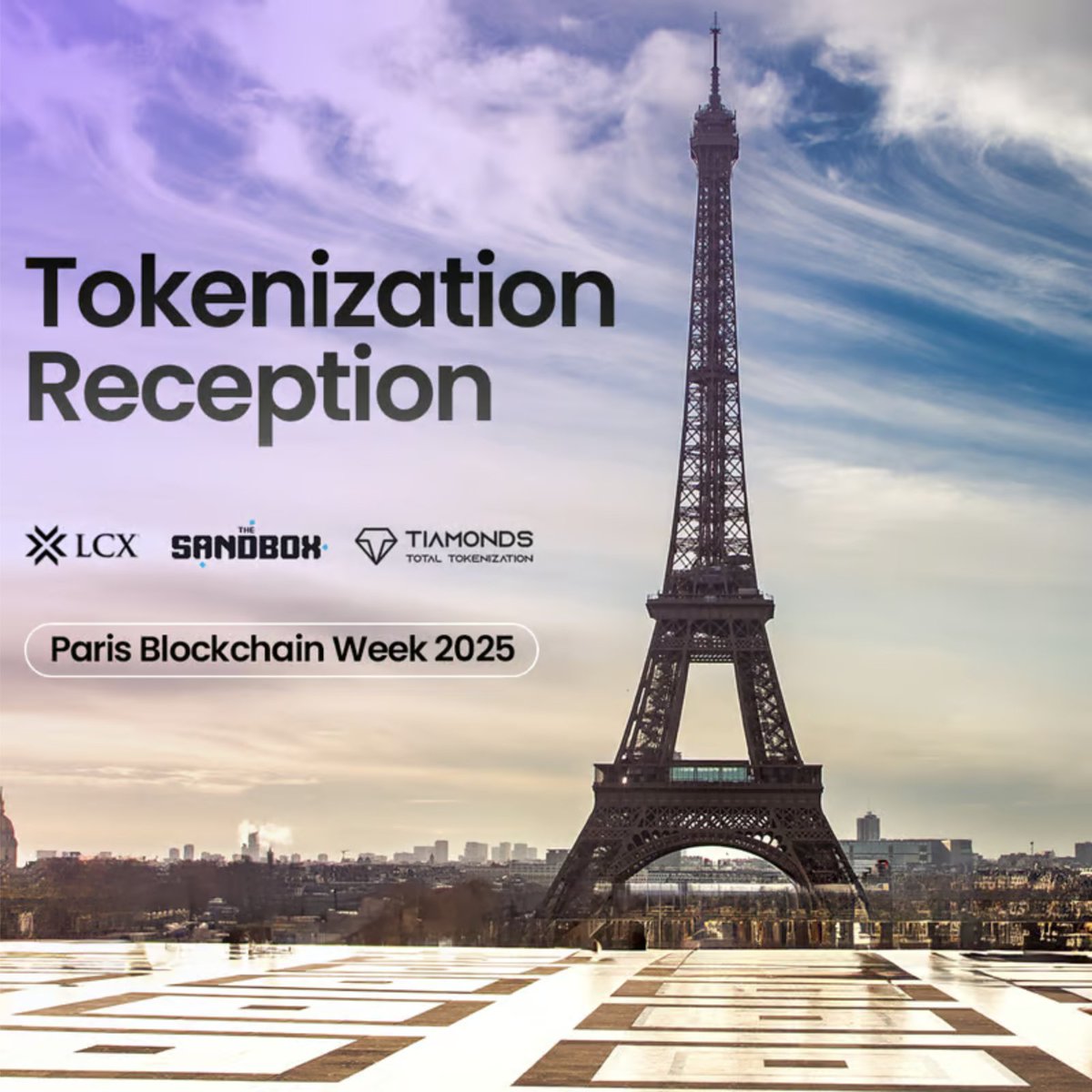 I'm honored to be speaking at the exclusive Tokenization Reception at Paris Blockchain Week hosted by <a href="/lcx/">LCX</a>, <a href="/TheSandboxGame/">The Sandbox</a>, and <a href="/Tiamonds/">Tiamonds</a>. We'll be diving into the future of tokenization, real-world assets (RWA), and digital ownership. This is a fantastic opportunity to connect