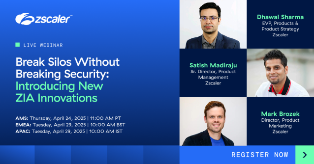 EmmaC969's tweet photo. See how ZIA is setting new standards for security and performance. Join us for the launch webinar and experience innovation redefined! Register Here: https://t.co/ZQdLm9ZJna https://t.co/Bhz36n0Fk4