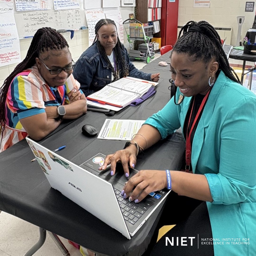 In this latest blog, Erica Faust of Ouachita Parish Schools shares how coaching &amp; teacher leadership boosted math scores &amp; retention at Richwood Middle. Learn how fostering teacher growth leads to student success. #TeacherLeadership #NIETFellows #NIET2025 niet.org/newsroom/show/…