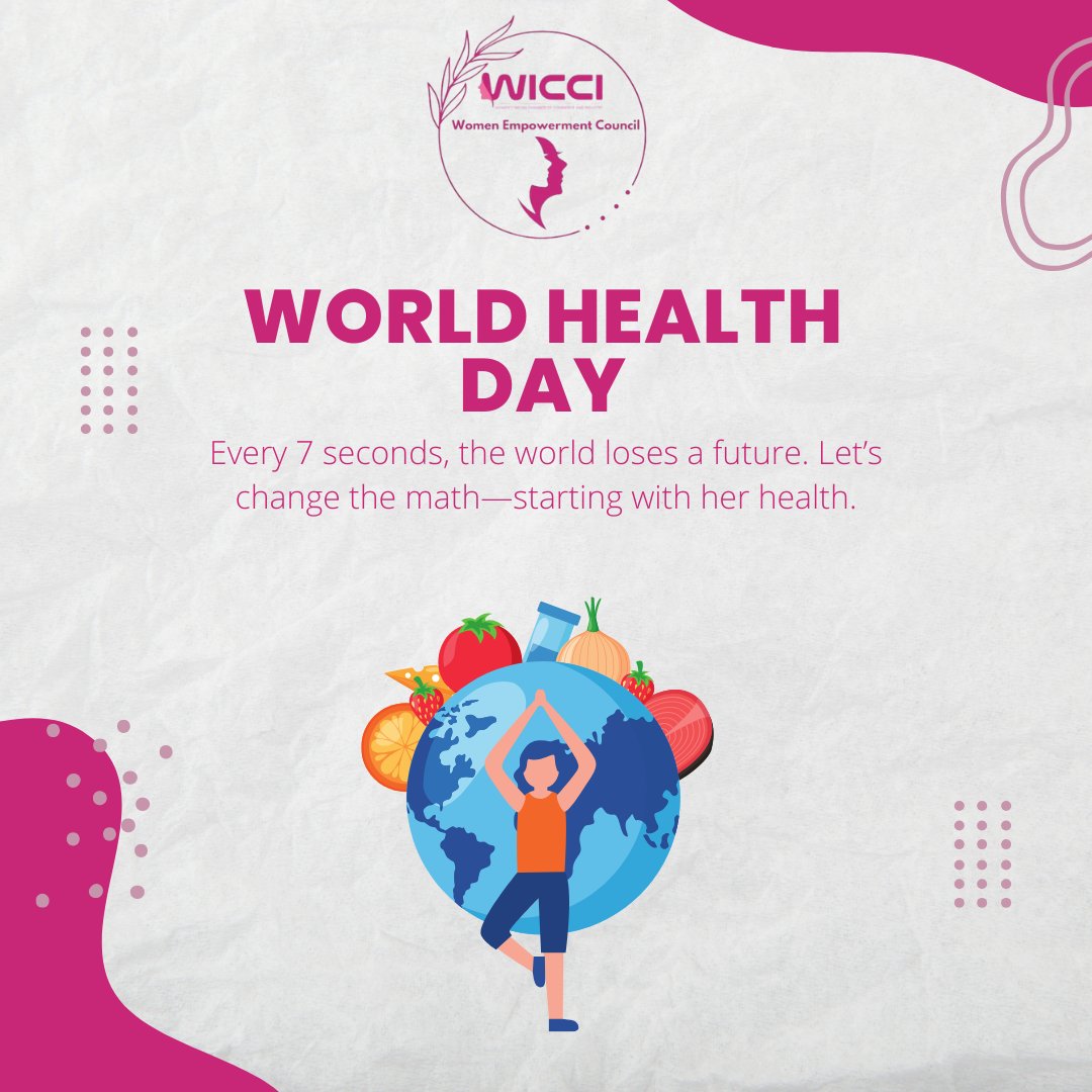 __WICCI__'s tweet photo. On #WorldHealthDay, we stand with the WHO’s call to action: Healthy Beginnings, Hopeful Futures. 

We’re calling on governments, health leaders, and communities to put women’s health first—not just during birth, but beyond it.

 #WorldHealthDay2025 https://t.co/DkQEiqvoXI