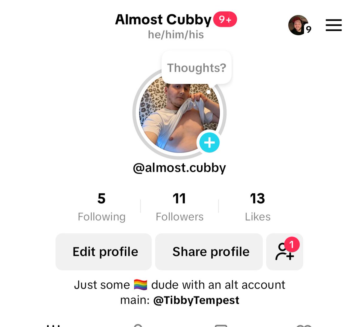 Trying out something on 
🌶️TikTok 🫣
tiktok.com/@almost.cubby