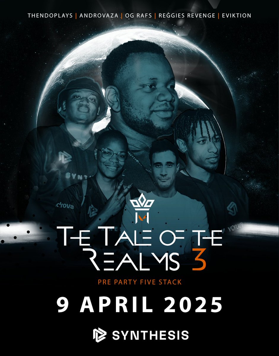 Rafs ๐บ๐ฆ ๐ต๐น (@rafs_za) on Twitter photo Squad up! The <a href="/SynthesisENMT/">Synthesis</a> crew is assembling for a 5-stack Valorant pre party ๐ฎ๐ฅ
We'll be live, vibing, and ready to clutch some wins.
Don't miss the action!
<a href="/ThendoPlays/">Thendo 'Plays' Mukhavhuli</a>
twitch.tv/thendoplays
<a href="/AndrovaZA/">Androva</a>
twitch.tv/androvaza
<a href="/EViKTiON_ZA/">SYN EViKTiON</a> Squad up! The <a href="/SynthesisENMT/">Synthesis</a> crew is assembling for a 5-stack Valorant pre party ๐ฎ๐ฅ
We'll be live, vibing, and ready to clutch some wins.
Don't miss the action!
<a href="/ThendoPlays/">Thendo 'Plays' Mukhavhuli</a>
twitch.tv/thendoplays
<a href="/AndrovaZA/">Androva</a>
twitch.tv/androvaza
<a href="/EViKTiON_ZA/">SYN EViKTiON</a>