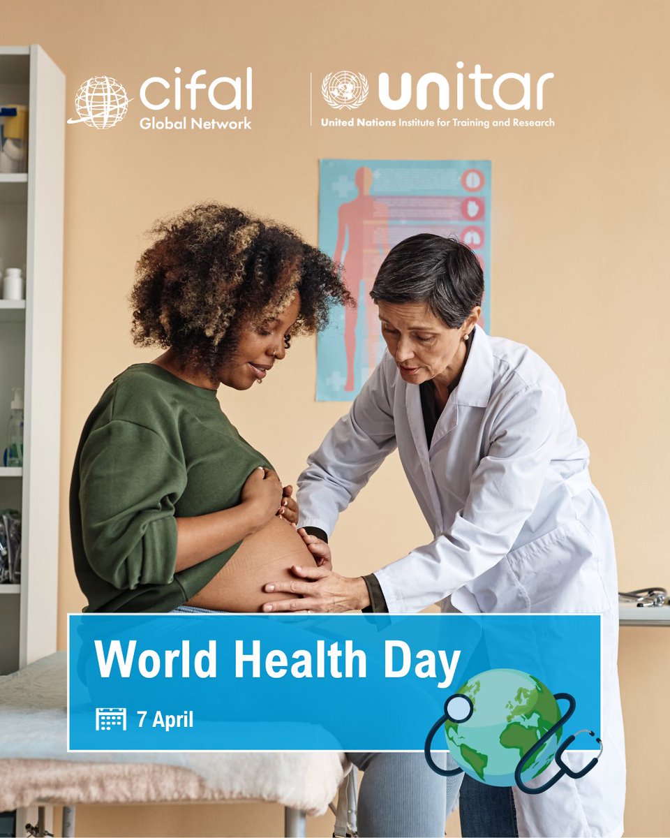 CIFAL Global Network (@cifalglobal) on Twitter photo 🌍 Today is #WorldHealthDay2025 ! The <a href="/WHO/">World Health Organization (WHO)</a> has launched a campaign, "Healthy beginnings, hopeful futures," urging governments and the health community to increase efforts to end preventable maternal and newborn deaths.
🔗+ Info: shorturl.at/8TFcU
#CGN #UNITAR 🌍 Today is #WorldHealthDay2025 ! The <a href="/WHO/">World Health Organization (WHO)</a> has launched a campaign, "Healthy beginnings, hopeful futures," urging governments and the health community to increase efforts to end preventable maternal and newborn deaths.
🔗+ Info: shorturl.at/8TFcU
#CGN #UNITAR