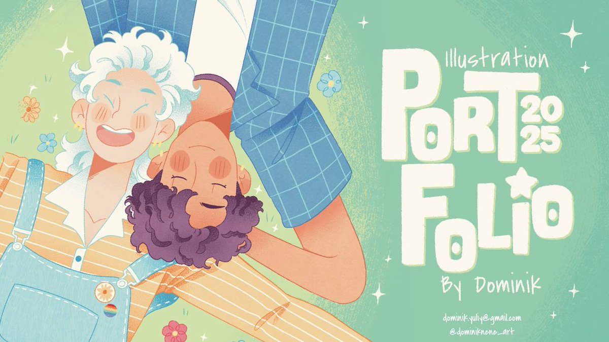 DominikNene_art's tweet image. My 2025 Portfolio is out!!
You can find it on Behance too! ๐ซถ๐ป๐
behance.net/gallery/222981โฆ
.
#portfolio #portfolio2025 #illustration #artwork
