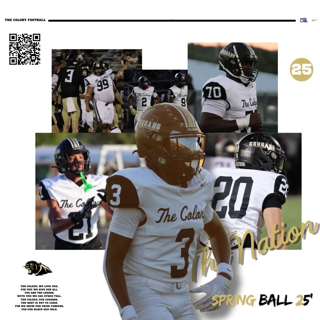 One week left until Spring Ball 2025. College coaches don't miss the chance to see all the talent here at #TheNation. Our spring ball schedule is posted below, feel free to reach out. #GBGC. 

Also scan the QR code for our prospect sheet!