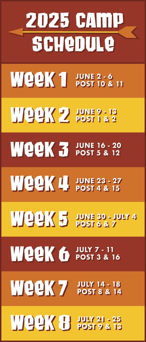 Trooper Island Camp (@trooperisland) on Twitter photo 📣 Due to recent severe weather, many schools have changed their academic calendars. As a result, we’ve adjusted the 2025 Trooper Island Camp schedule.
Questions? Contact the Public Affairs Officer at your local <a href="/kystatepolice/">KY State Police</a> Post: kentuckystatepolice.ky.gov/ksp-post-map🌞🏕️ #TrooperIslandCamp 📣 Due to recent severe weather, many schools have changed their academic calendars. As a result, we’ve adjusted the 2025 Trooper Island Camp schedule.
Questions? Contact the Public Affairs Officer at your local <a href="/kystatepolice/">KY State Police</a> Post: kentuckystatepolice.ky.gov/ksp-post-map🌞🏕️ #TrooperIslandCamp