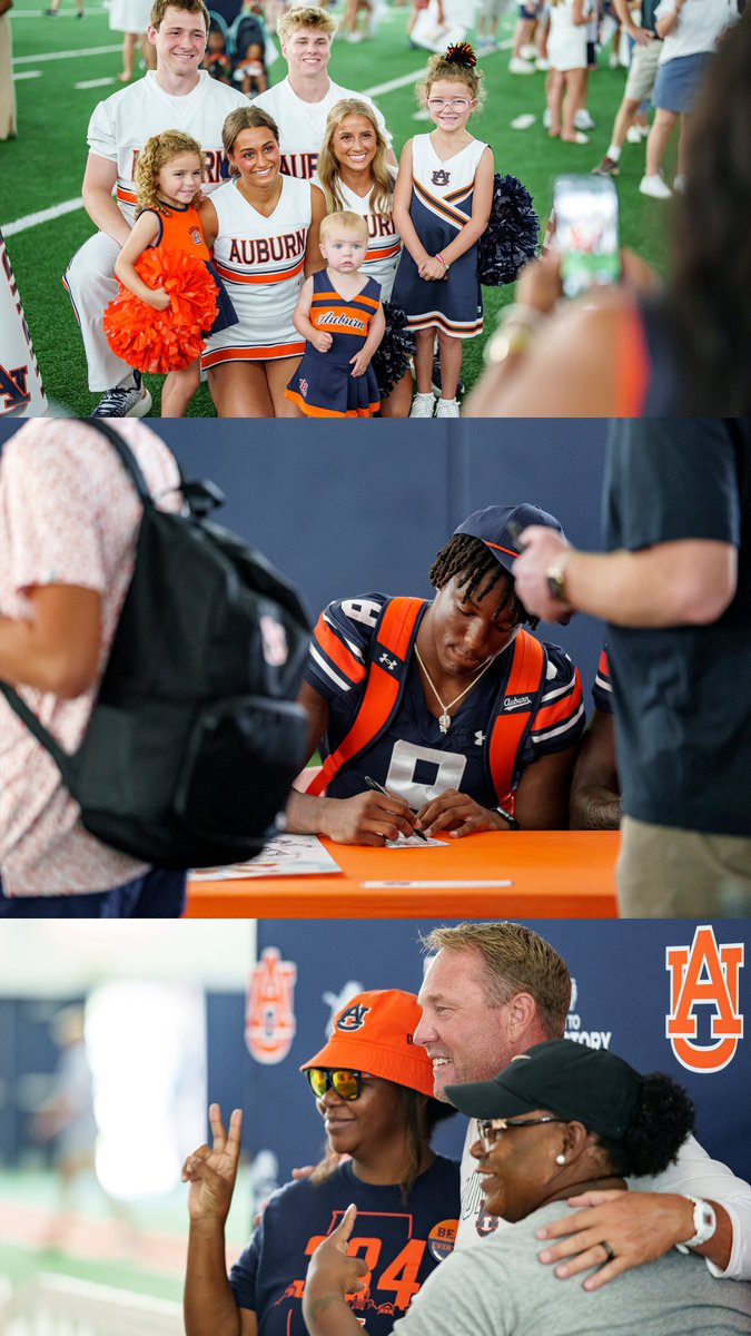 🚨 𝟐𝟎𝟐𝟓 𝐅𝐚𝐧 𝐃𝐚𝐲! 🚨

Auburn Family, stick around after A-Day practice to meet your favorite Tigers on the field in Jordan-Hare!

#WarEagle 🦅