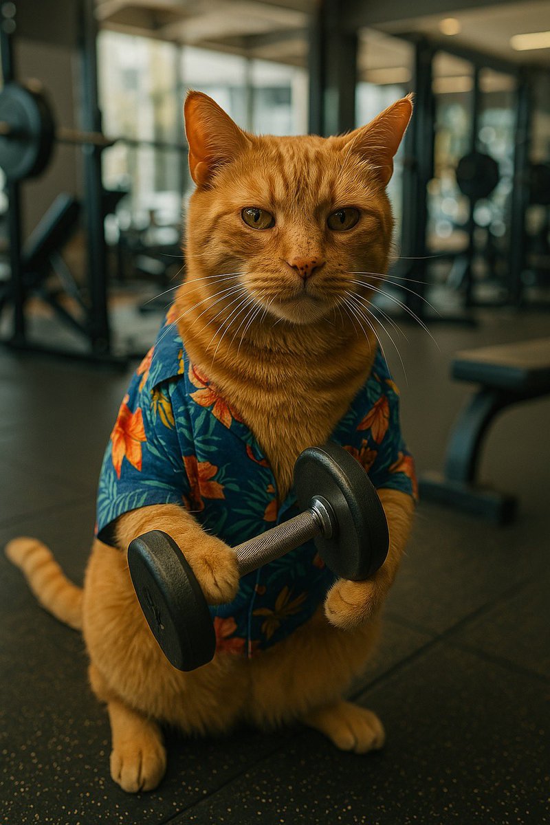 tobithetabby's tweet photo. Am very strong and fast https://t.co/rzekj2zon6