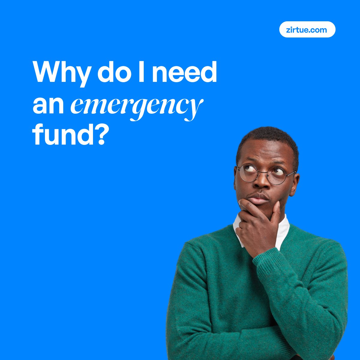 An emergency savings fund helps you stay financially secure when life throws you a curveball. But if you need extra support, Zirtue makes it easy to request financial help from trusted loved ones.