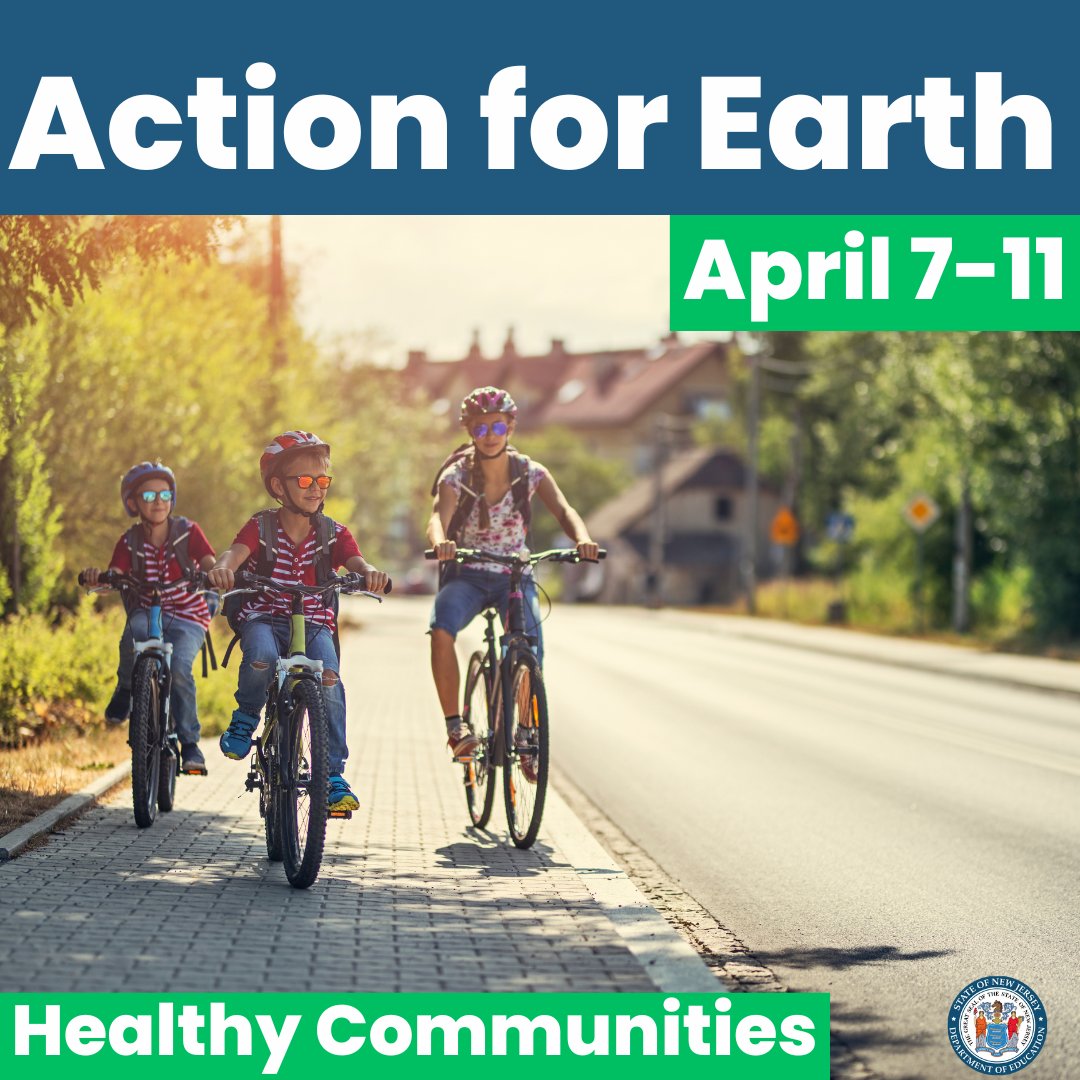 How can schools help their community become healthier and more climate-resilient? Visit tinyurl.com/3v9fsrz8 to learn more and share your ideas with us! #ClimateChangeEducation #ClimateEd #ActionforEarthNJ