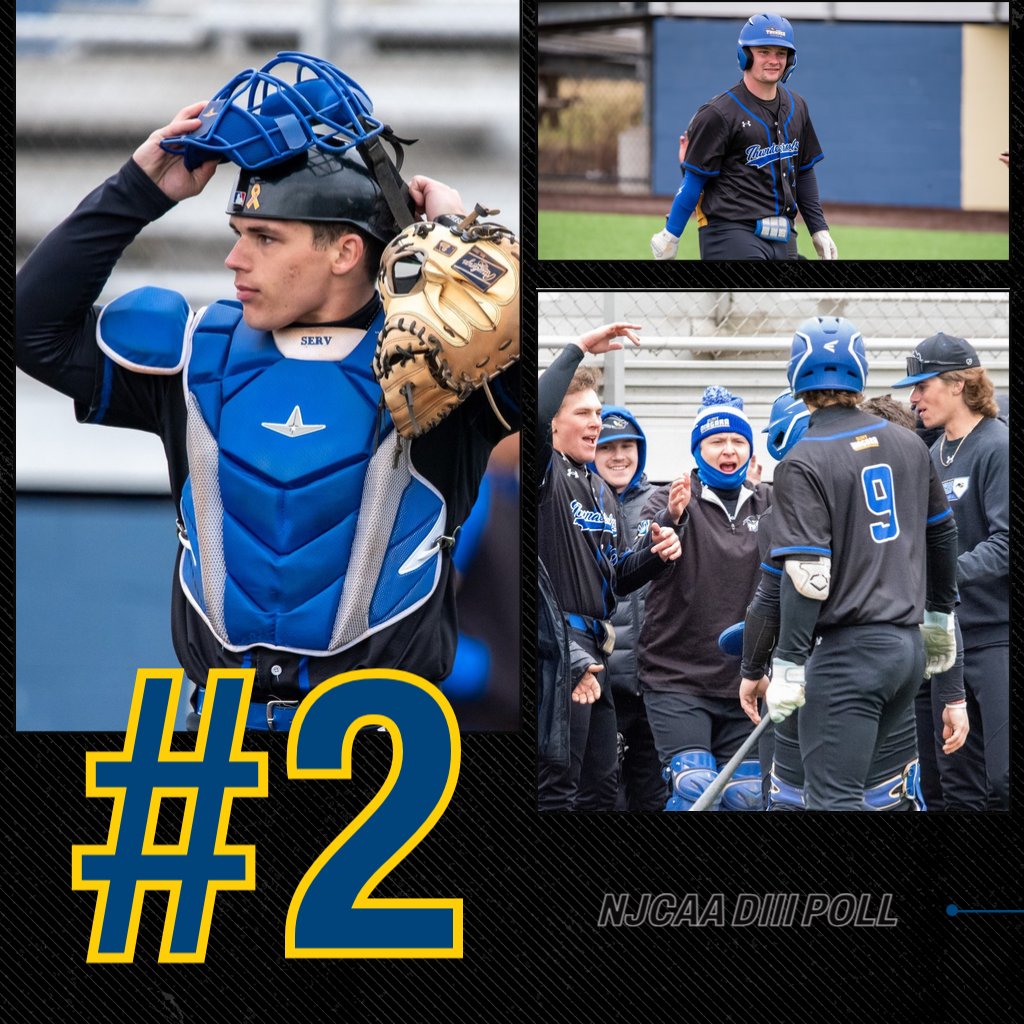 SUNY Niagara Thunderwolves (@ncthunderwolves) on Twitter photo BSB: SUNY Niagara (28-0 overall, 10-0 Region III) moved up to No. 2 in the latest NJCAA Div. III rankings! The Thunderwolves host rival Erie CC at 2 p.m. Thurs. at Sal Maglie Stadium! #RollWolves ⚾️🐺💪
<a href="/NCThunderwolves/">SUNY Niagara Thunderwolves</a>
<a href="/SUNYNiagara/">SUNY Niagara</a>
<a href="/NiagaraTwolves/">SUNY NIAGARA BASEBALL</a>
<a href="/NJCAAReg3/">NJCAA REGION 3</a>
<a href="/GNN_Sports_/">Greater Niagara Sports</a> BSB: SUNY Niagara (28-0 overall, 10-0 Region III) moved up to No. 2 in the latest NJCAA Div. III rankings! The Thunderwolves host rival Erie CC at 2 p.m. Thurs. at Sal Maglie Stadium! #RollWolves ⚾️🐺💪
<a href="/NCThunderwolves/">SUNY Niagara Thunderwolves</a>
<a href="/SUNYNiagara/">SUNY Niagara</a>
<a href="/NiagaraTwolves/">SUNY NIAGARA BASEBALL</a>
<a href="/NJCAAReg3/">NJCAA REGION 3</a>
<a href="/GNN_Sports_/">Greater Niagara Sports</a>