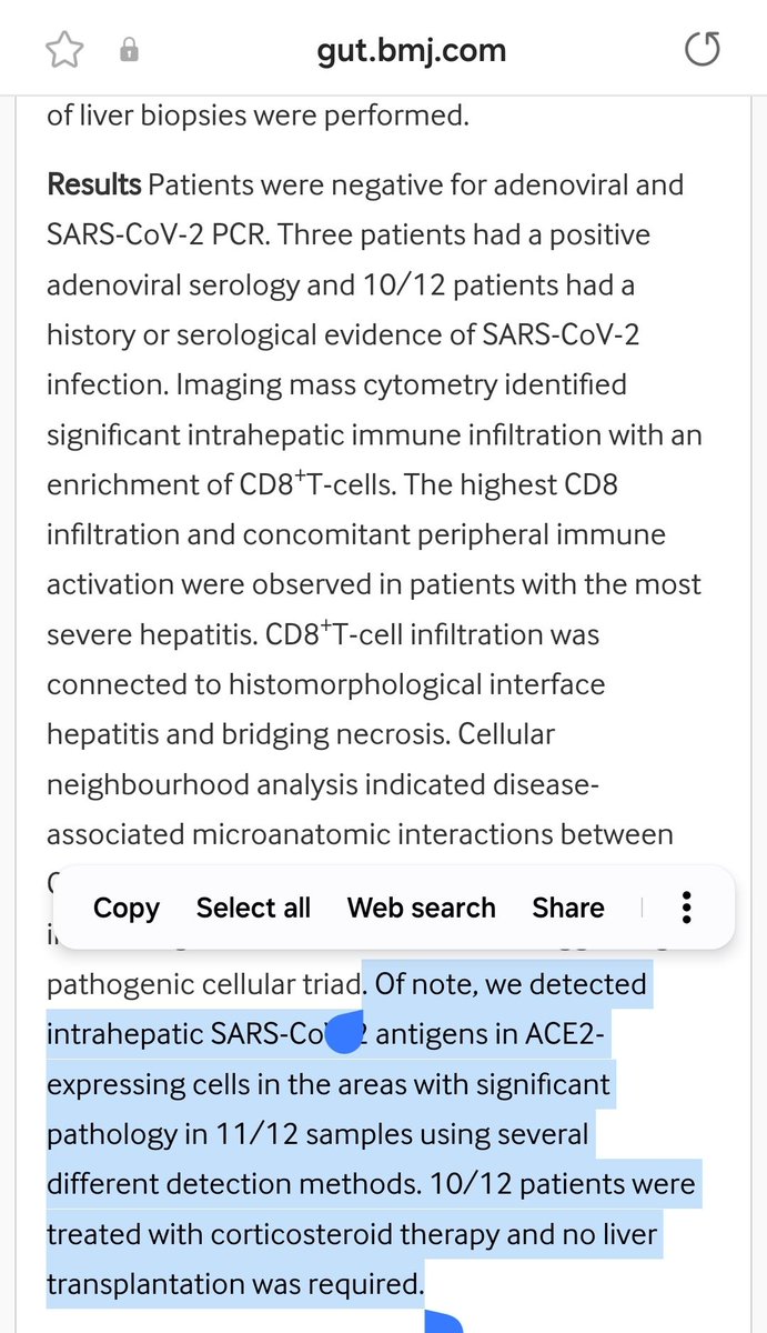 ChristosArgyrop's tweet image. Remember the "mysterious" hepatitis outbreak in UK kids that baffled experts back in 2022? The one we were told was due to adenovirus (or even strawberries, allergies, and lockdowns)? The one that labeled ppl mentioning the C word as fearmongerers? Turns out it was #covid19 .