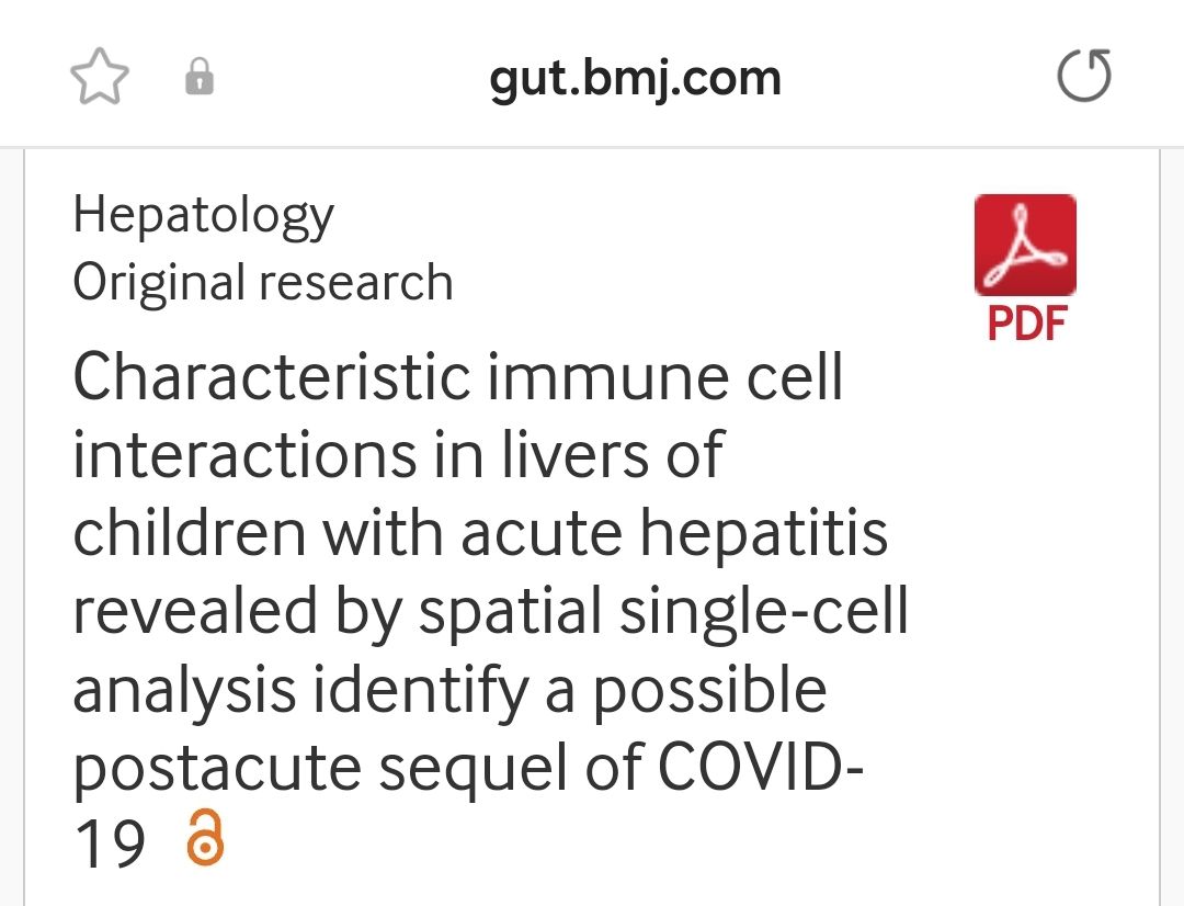 ChristosArgyrop's tweet image. Remember the "mysterious" hepatitis outbreak in UK kids that baffled experts back in 2022? The one we were told was due to adenovirus (or even strawberries, allergies, and lockdowns)? The one that labeled ppl mentioning the C word as fearmongerers? Turns out it was #covid19 .