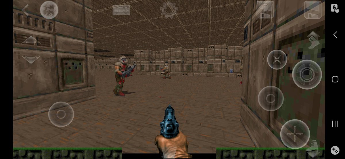 SmilerB9's tweet image. I made a #new #iwad (#pk3) for #DeltaTouch #apk for #android.
Using 4 #mods with #Freedoom2 as #Doom2.
#Metalica, #EVP_Monsters, #Duality &amp;amp; #VirtuaCrisis:-
doomworld.com/idgames/music/…
forum.zdoom.org/viewtopic.php?…
jorgerodriguezdev.itch.io/duality?downlo…
lumenoth.itch.io/virtua-crisis-…
#Reload = #AltAttack #toggle