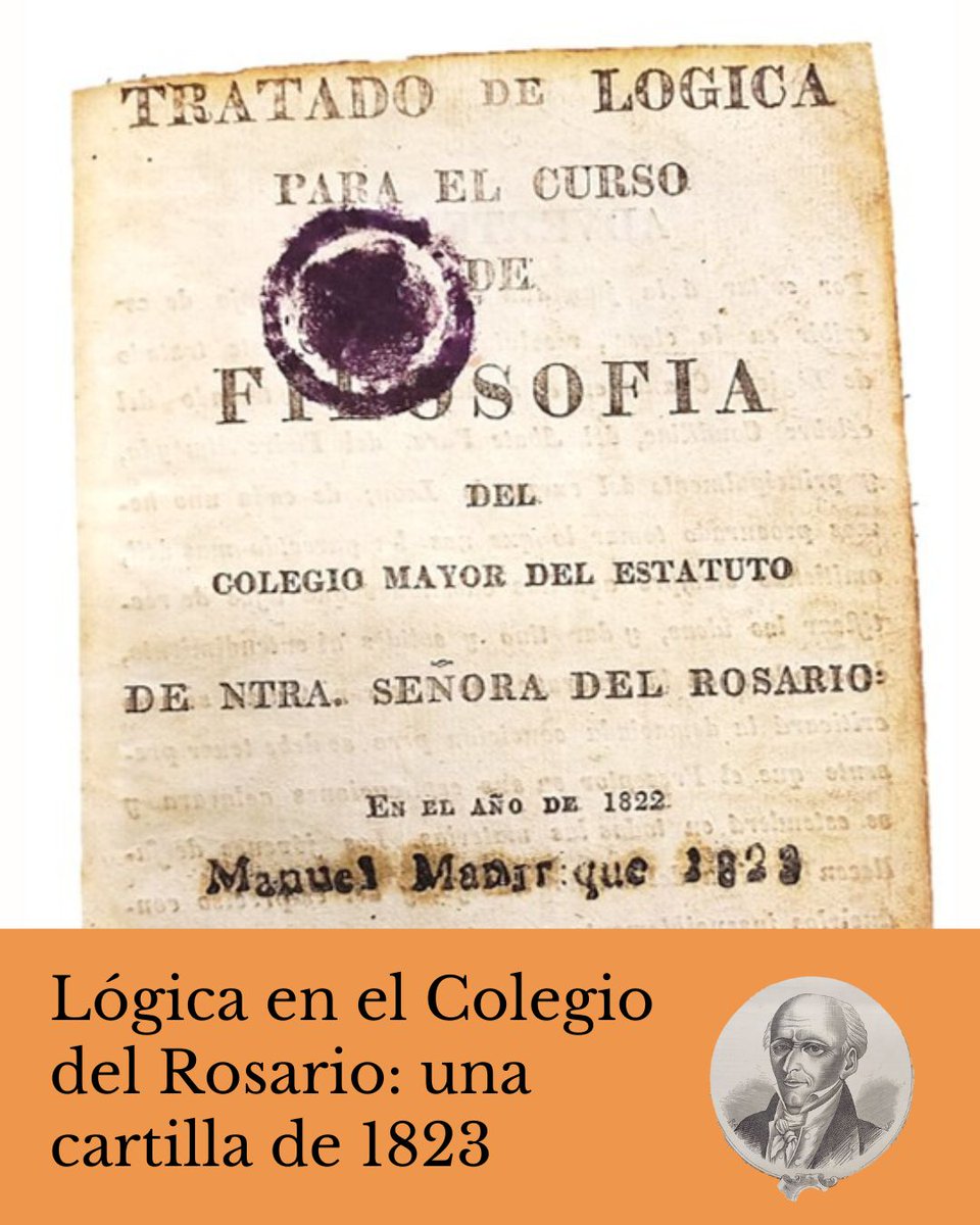 ArchivoHUR's tweet photo. #RecomendadoDelBlog Un conciso tratado de Lógica y dos autores atribuidos: un libro de nuestra colección cuenta un capítulo de la historia de la ciencia en los inicios de la República.
https://t.co/XCyrBw0Jbo
#archivo #libro #Lógica https://t.co/lW7XGbEnAu