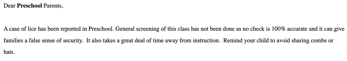 My favorite email to receive