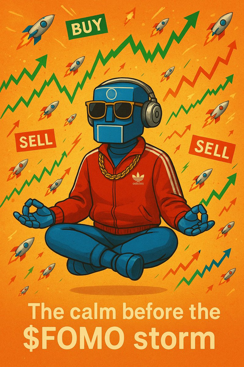 fomobot420's tweet image. Get ready... 🧘‍♂️ The calm before the $FOMO storm is almost over. Launch incoming! #FOMOBot #Solana #PumpFun #Memecoin #Crypto #FOMO #ToTheMoon   #Altcoin