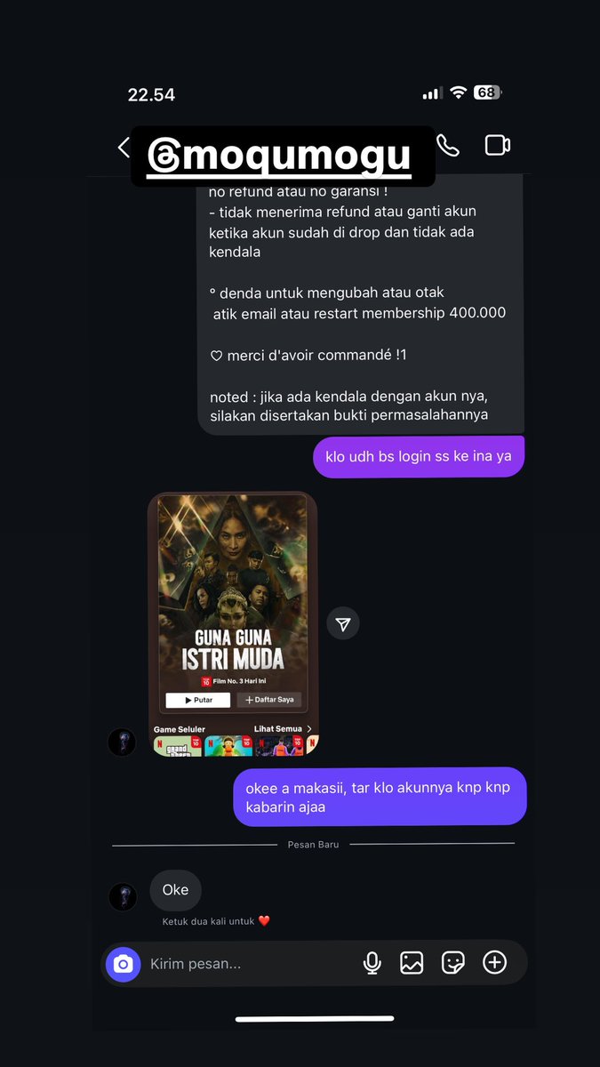 netflix 1 bulan 1p2u🙌🏻 #testimoqumogu
