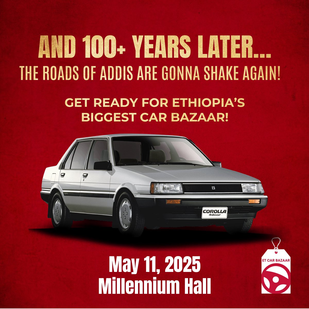 251Comms's tweet image. May 11th, 2025‼️
The roads of Addis are gonna shake‼️

#etcarbazaar #251communication #addisababa