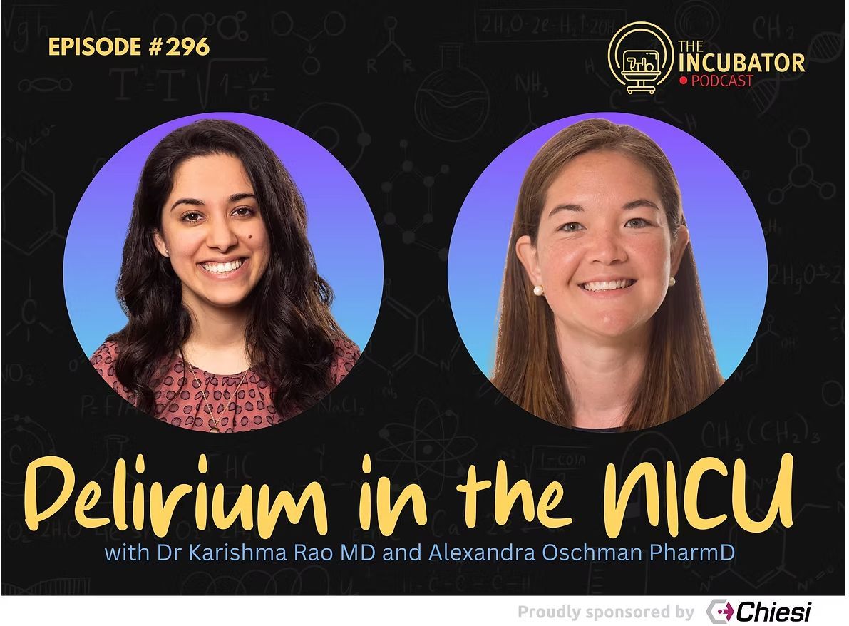 nicupodcast's tweet photo. We've got a great episode on #icudelirium. I think everyone will learn a lot from this one!
What are your units doing to target #neontaldelirium in the #nicu?
#nicu #neonate #nicunurse #familycenteredcare https://t.co/kQ5t6iH8Xp