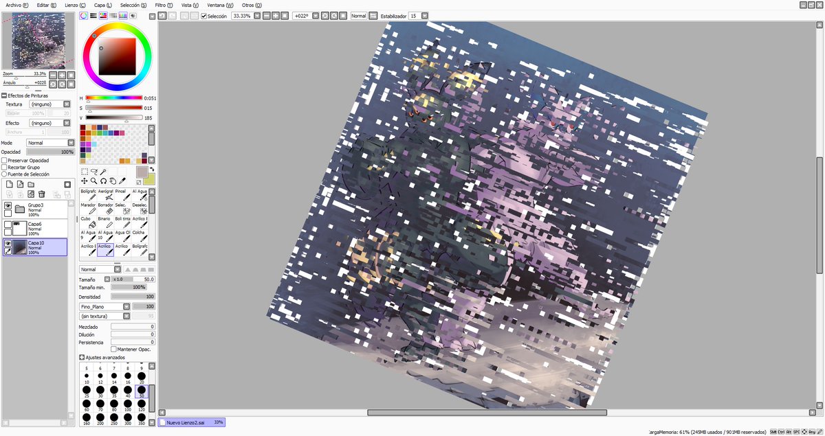 So... I think I need a new computer urgently X'3c

(But the drawing is safe!!)