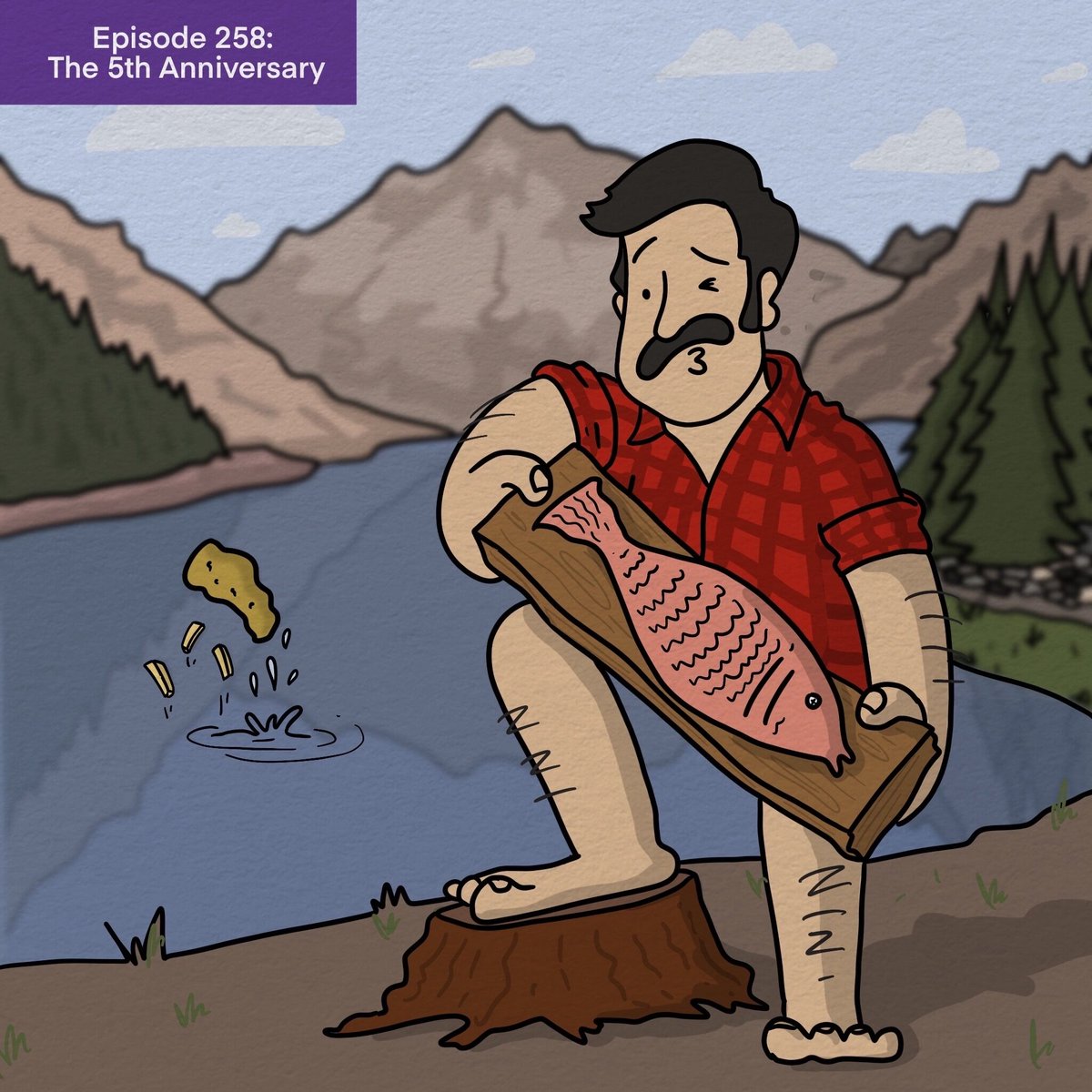 distantpod's tweet image. Mike and his Salmon 🤣

#distantpod #hickory