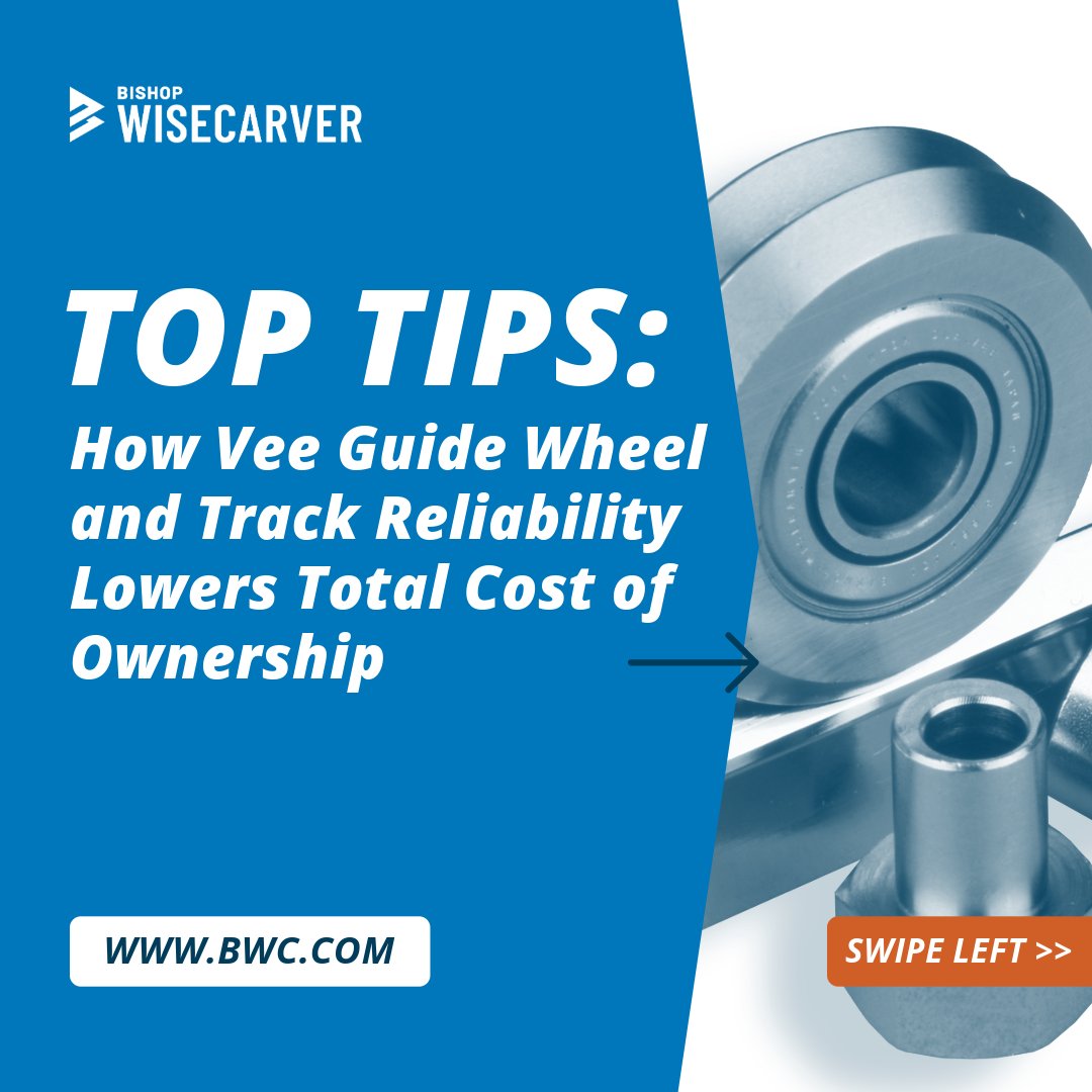 BWCnews's tweet image. Manufacturers must consider the life cycle of every #component. These tips will help design #engineers understand the benefits of vee guide #wheels and tracks, which can help decrease their cost of ownership over time.

🔗 Learn more about DualVee®: hubs.li/Q03dKQrY0

1/2