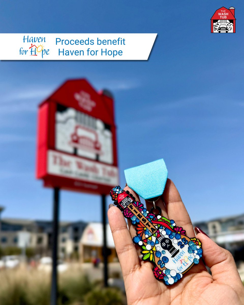 🚗💦 Have you grabbed your 2025 Fiesta medal yet? Stop by The Wash Tub for a sparkling clean car &amp; our exclusive medal! 🎉 100% of proceeds support <a href="/havenforhope/">Haven for Hope</a>. ❤️ Celebrate Fiesta with a purpose! 🎊 #Fiesta2025 #WashForACause #HavenForHope