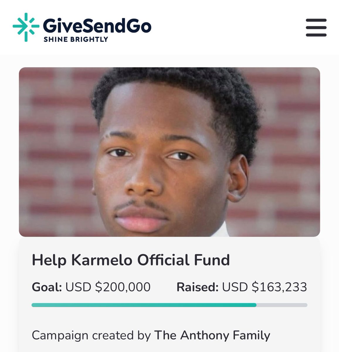 Thousands of people in the black community have rallied around Karmelo Anthony and given over 160 thousand dollars to his family as a reward for murdering a white kid.