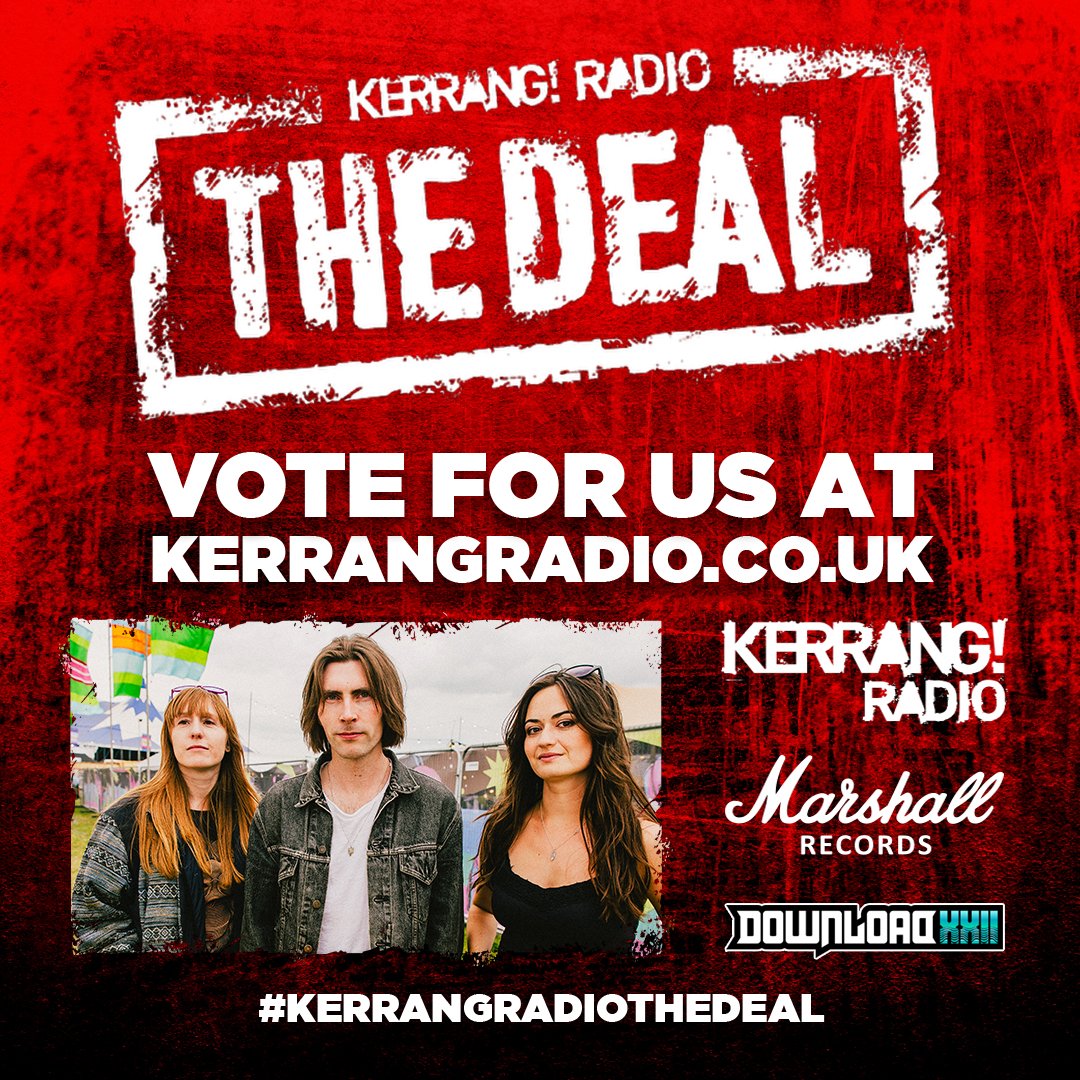 FloodHounds (@floodhounds) on Twitter photo HUGE NEWS. Shortlisted out of 100s of bands for a slot at <a href="/DownloadFest/">Download Festival</a>, an EP with <a href="/marshallamps/">Marshall Amps</a> AND airplay on <a href="/KerrangRadio/">Kerrang! Radio</a>! But we need your help
Only takes a few seconds, please give us a vote over on:
hellorayo.co.uk/kerrang/entert…
Spread the word! Thanks 🙏
#KerrangRadioTheDeal HUGE NEWS. Shortlisted out of 100s of bands for a slot at <a href="/DownloadFest/">Download Festival</a>, an EP with <a href="/marshallamps/">Marshall Amps</a> AND airplay on <a href="/KerrangRadio/">Kerrang! Radio</a>! But we need your help
Only takes a few seconds, please give us a vote over on:
hellorayo.co.uk/kerrang/entert…
Spread the word! Thanks 🙏
#KerrangRadioTheDeal