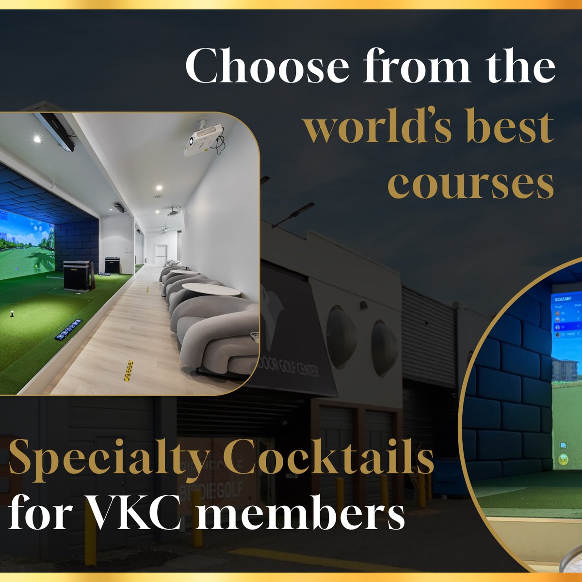 VipKeyClub's tweet image. Birdie Indoor Golf Center ⛳️🏌️

Practice your swing in style at Birdie Indoor Golf Center, Richmond’s premier destination for year-round golfing! 

For more information:
🌎 birdieindoorgolf.com
📞 (236) 466-1466

Download the VIP Key on your Android or IPhone today! 📲