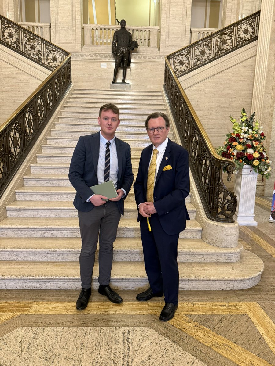 Professor Sir Ian Greer (@qubvchancellor) on Twitter photo Positive discussion with <a href="/sinnfeinireland/">Sinn Féin</a> Higher Education spokesperson and <a href="/QUBelfast/">Queen's University Belfast 🎓</a> Alumnus <a href="/padraig_delargy/">Pádraig Delargy | Sinn Féin MLA</a> today.
It is vital that we work to achieve a sustainable funding model for the sector that allows growth, is fair to students and provides access for all. Positive discussion with <a href="/sinnfeinireland/">Sinn Féin</a> Higher Education spokesperson and <a href="/QUBelfast/">Queen's University Belfast 🎓</a> Alumnus <a href="/padraig_delargy/">Pádraig Delargy | Sinn Féin MLA</a> today.
It is vital that we work to achieve a sustainable funding model for the sector that allows growth, is fair to students and provides access for all.